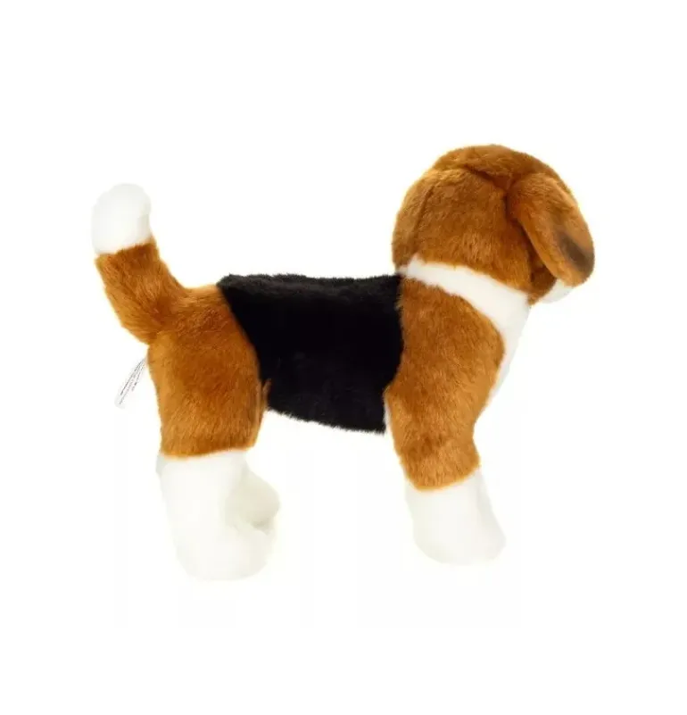 peluche Beagle debout - 23 cm
