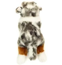 Peluche berger australien couché - 40 cm