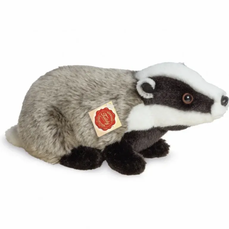 Peluche blaireau - 30 cm