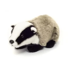 Peluche blaireau - 30 cm