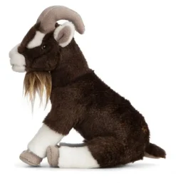 Peluche bouc - 25 cm
