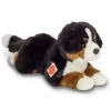 Peluche bouvier bernois couché - 40 cm