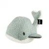 Peluche bruit blanc baleine Moby vert d'eau rechargeable