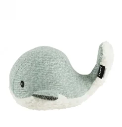 Peluche bruit blanc baleine Moby vert d'eau rechargeable
