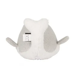 Peluche bruit blanc baleine Moby gris rechargeable