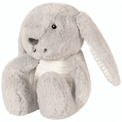 Peluche bruit blanc Milo le lapin gris