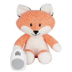 Peluche bruit blanc Renard Robin orange