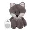 Peluche bruit blanc Renard Robin gris doux