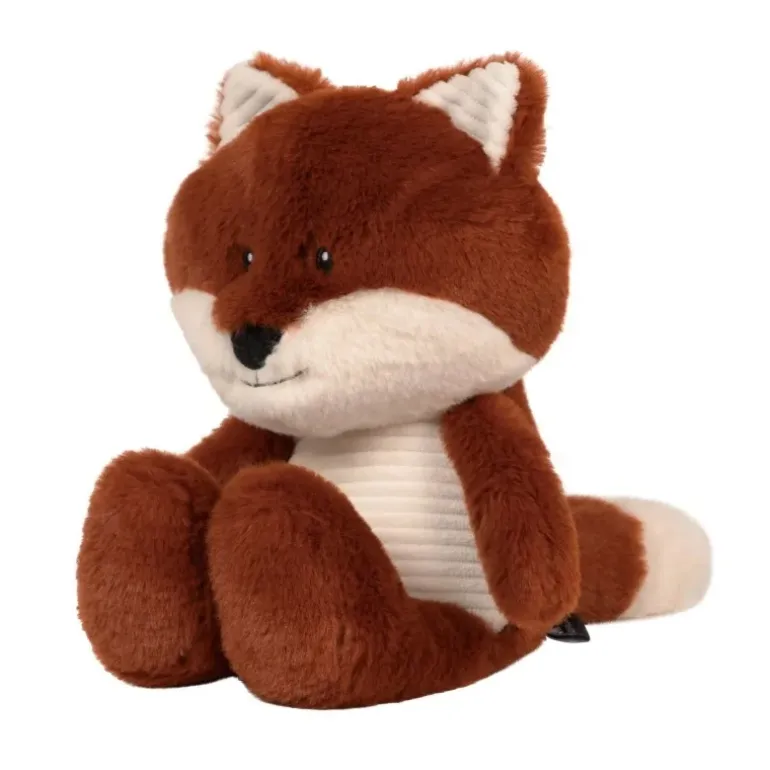 Peluche bruit blanc Renard Robin orange doux