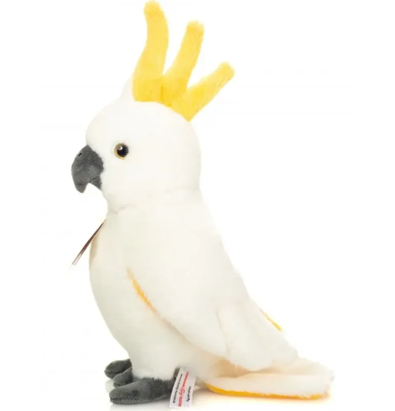 Peluche cacatoès - 23 cm