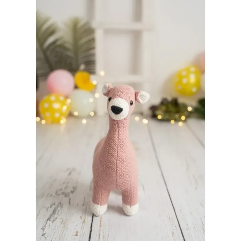 Peluche cerf en crochet MINI