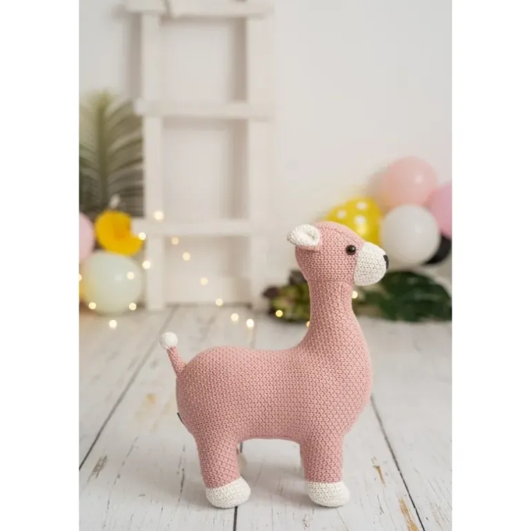 Peluche cerf en crochet MINI