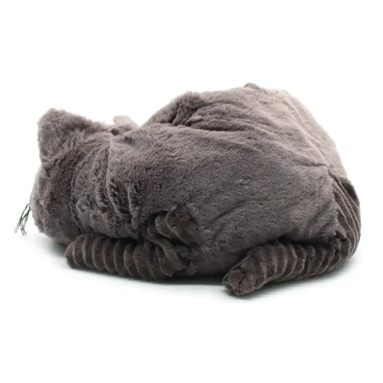 Peluche chat Miaou maman et son bébé gris