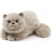 Peluche chat persan gris - 31 cm