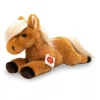 Peluche cheval couché - 34 cm