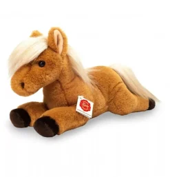 Peluche cheval couché - 34 cm