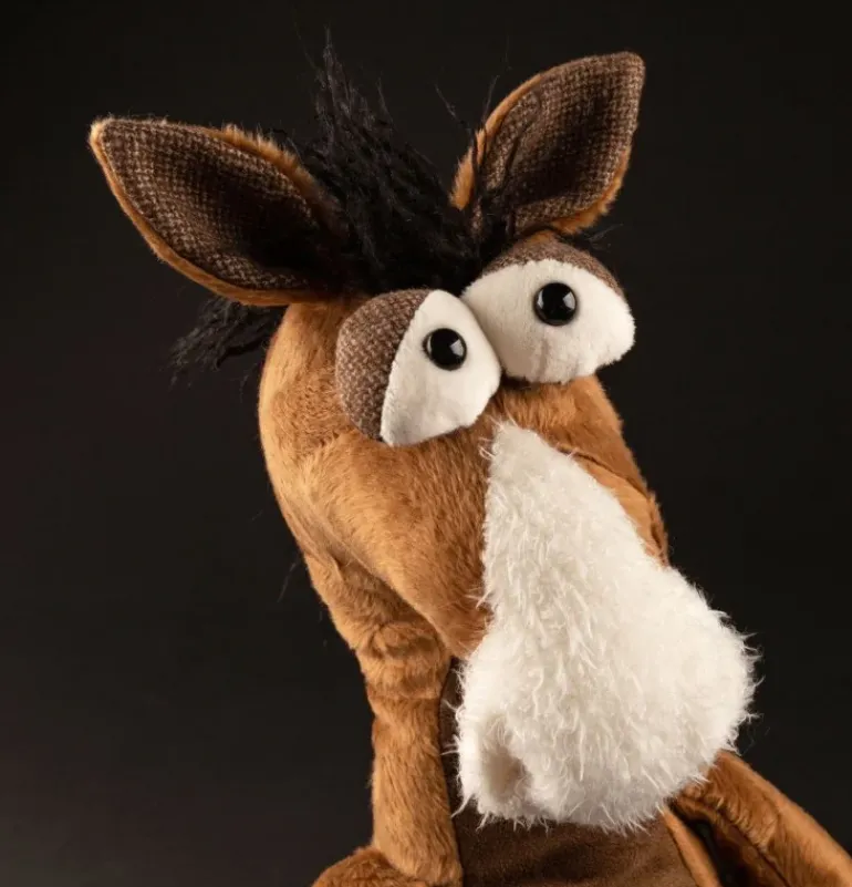 Peluche cheval "Rodeo Rose"