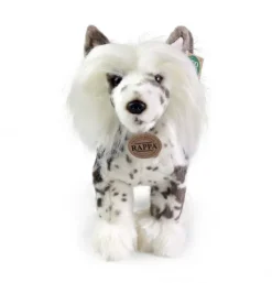Peluche chien chinois à crête - 25 cm