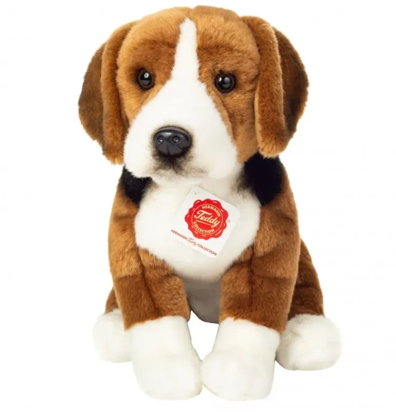 Peluche chien de chasse - 29 cm