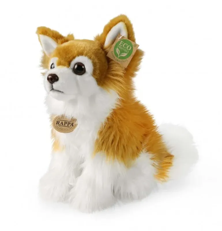 Peluche chihuahua assis - 28 cm