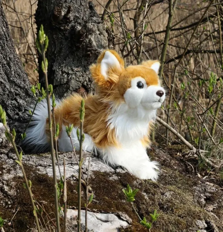 Peluche chihuahua assis - 28 cm