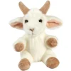 Peluche chèvre - 17 cm