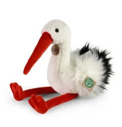 Peluche cigogne - 39 cm
