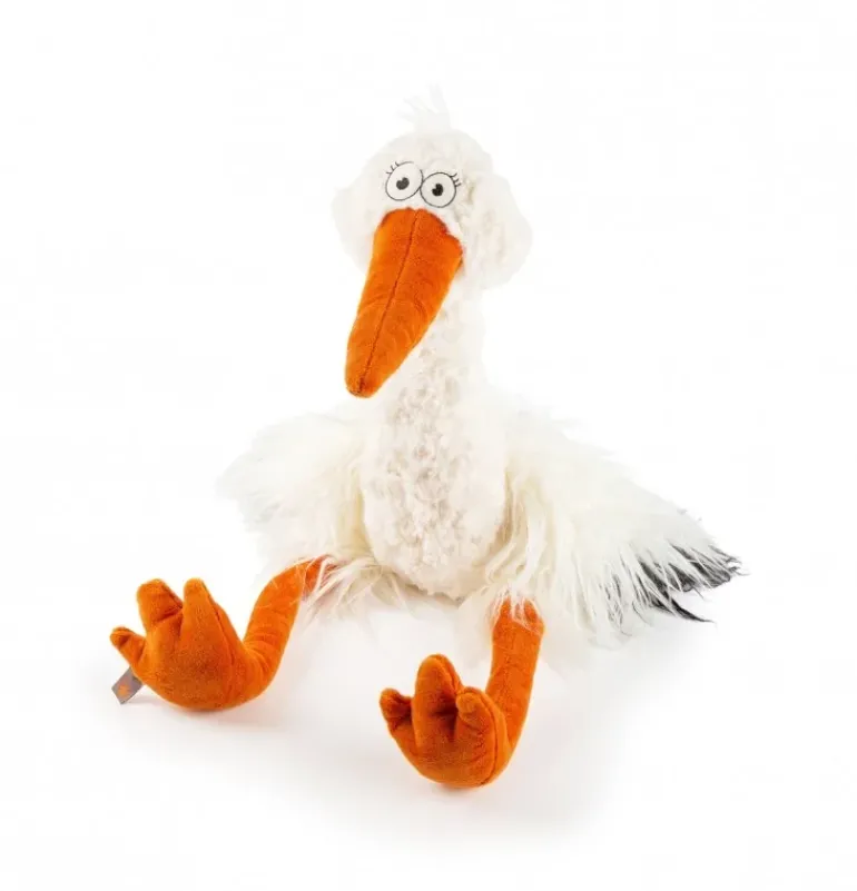 Peluche cigogne "Happy Betty"
