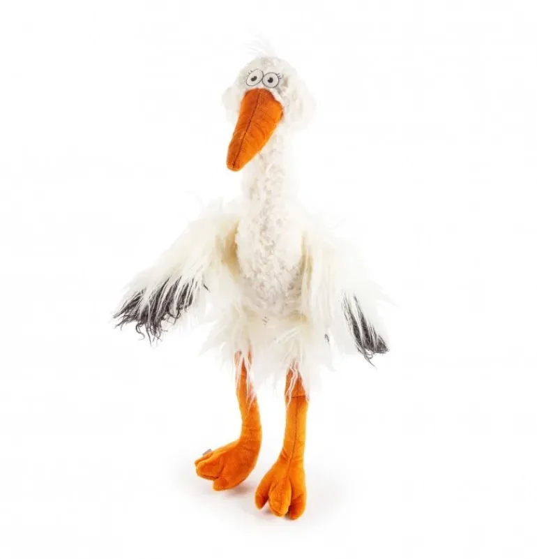 Peluche cigogne "Happy Betty"