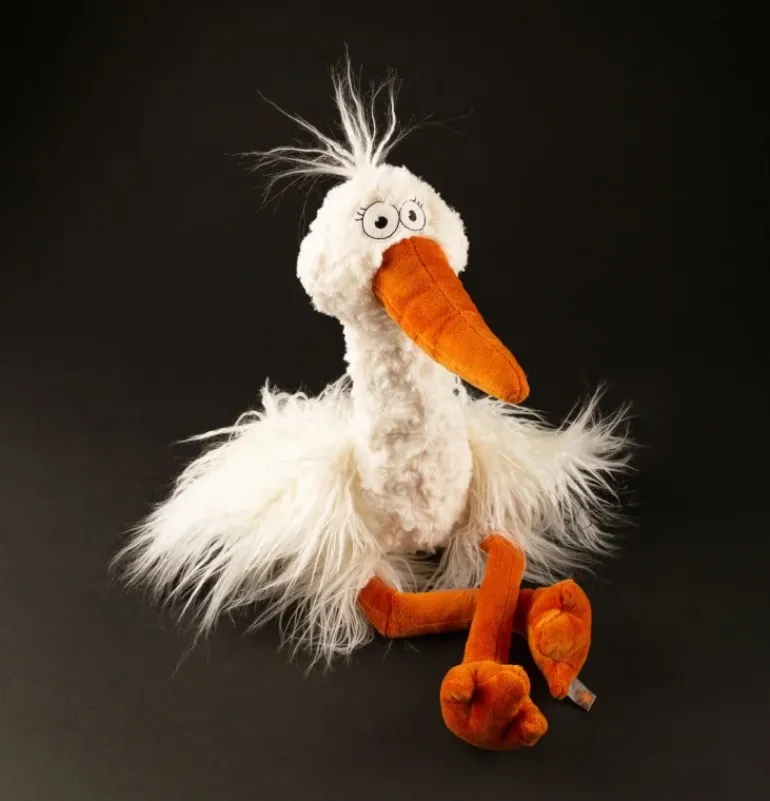 Peluche cigogne "Happy Betty"