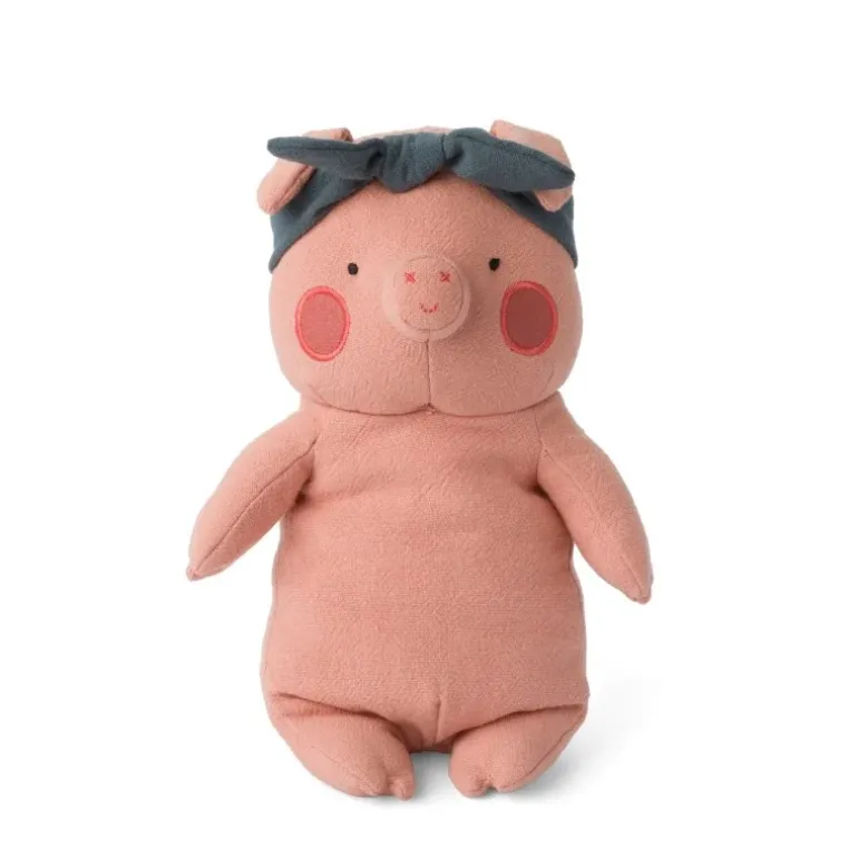 Peluche Cochon Ali avec bandeau