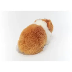 Peluche cochon d'Inde doré et blanc - 20 cm