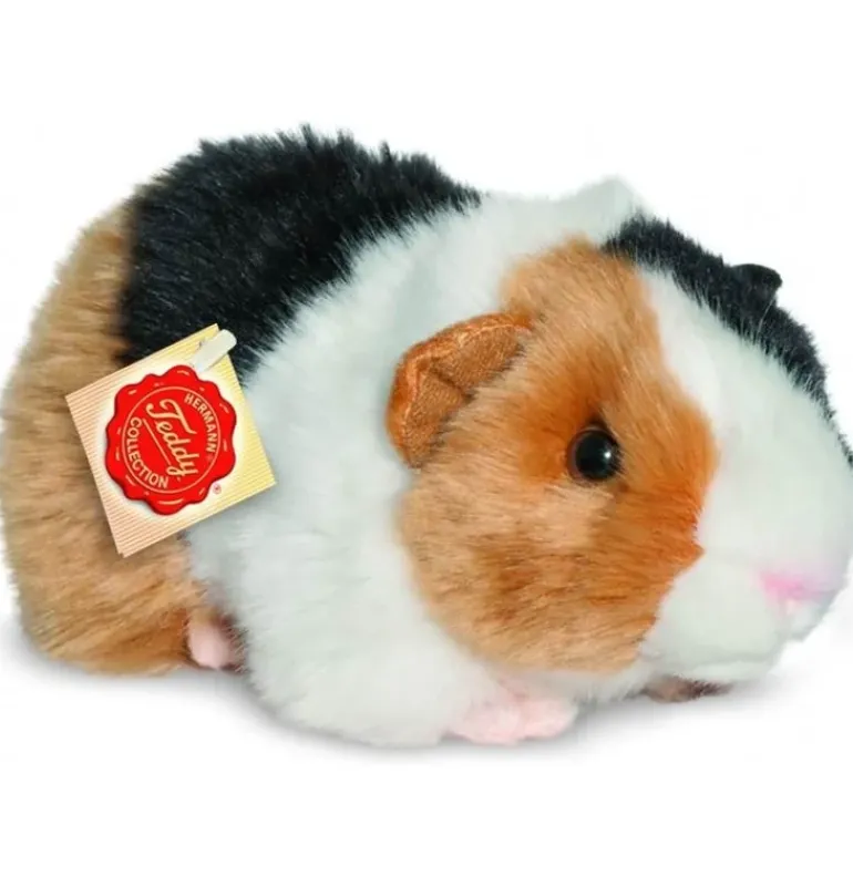Peluche cochon d'Inde tricolore - 20 cm