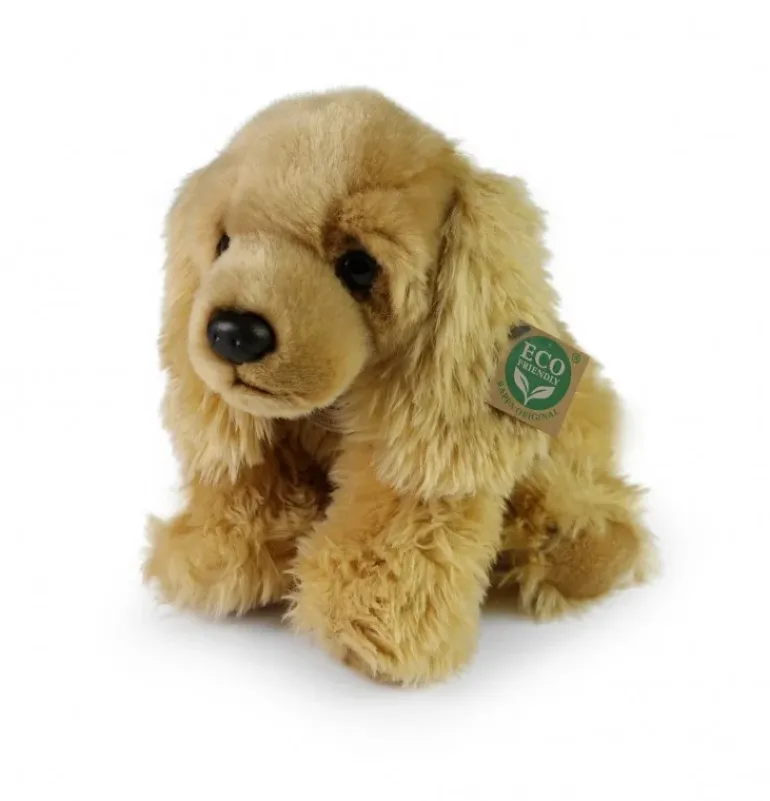 Peluche cocker - 28 cm