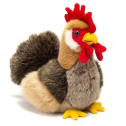 Peluche coq - 17 cm