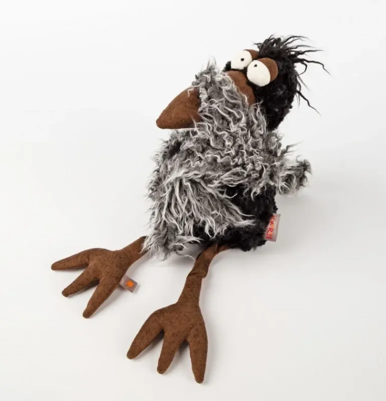Peluche corbeau "July Jewels"