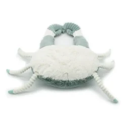 Peluche crabe maman et son bébé Cassecou menthe