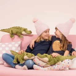 Peluche crocodile - 60 cm