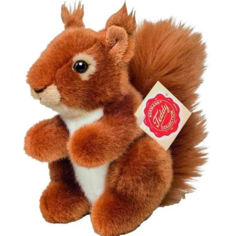 Peluche écureuil - 14 cm