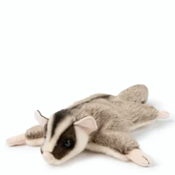 Peluche écureuil volant beige (polatouche) WWF - 18 cm