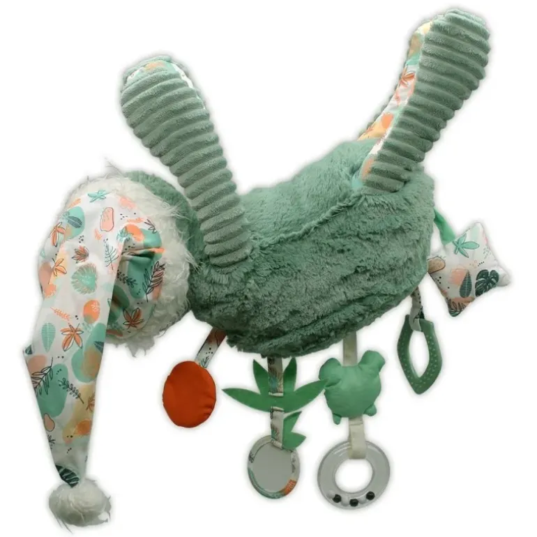 Peluche d'activité bébé Chillos Le Paresseux