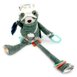 Peluche d’activité bébé nomade Chillos Le Paresseux