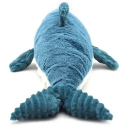 Peluche dauphin Tofou maman et son bébé bleu