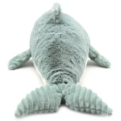 Peluche dauphin Tofou maman et son bébé menthe