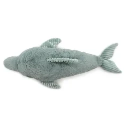 Peluche dauphin Tofou maman et son bébé menthe