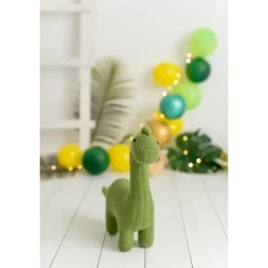 Peluche dinosaure en crochet MINI