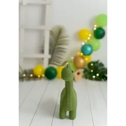 Peluche dinosaure en crochet MINI