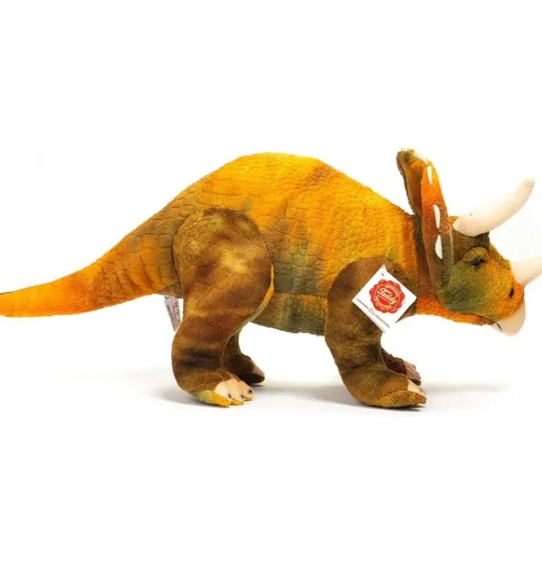 Peluche dinosaure tricératops - 42 cm