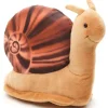 Peluche escargot géant africain - 22 cm