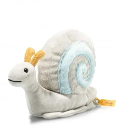 Peluche escargot Snailly multicolore - 20 cm